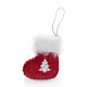 708125 DEKORACJA BUT ZAWIESZKA 9 cm BOŻE NARODZENIE BREWIS