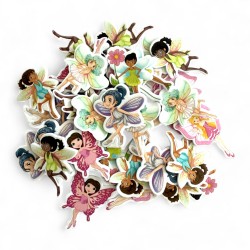 708477 NAKLEJKI Z PIANKI - WRÓŻKI 35 SZT. BREWIS