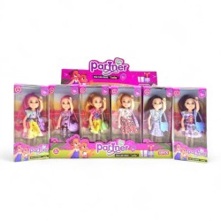 449909 MINI LALKA 13 CM 4 wz. DISPLAY BIGTOYS