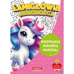 900300 ŁAMIGŁÓWKI JEDNOROŻCA Z NAKLEJKAMI MARTEL