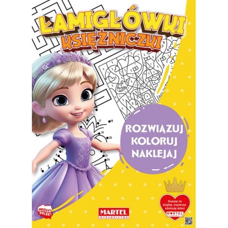 900270 ŁAMIGŁÓWKI KSIĘŻNICZKI Z NAKLEJKAMI MARTEL