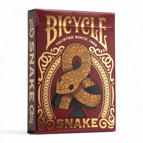 098714 BICYCLE SNAKE KARTY DO GRY POKER CARTAMUNDI