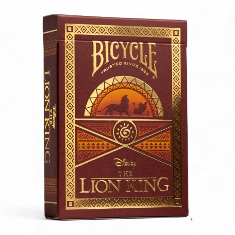 096925 BICYCLE KRÓL LEW KARTY DO GRY POKER CARTAMUNDI