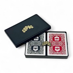 947026 COPAG WSOP 2 PACZKI KART DO GRY CZARNY/CZERWONY