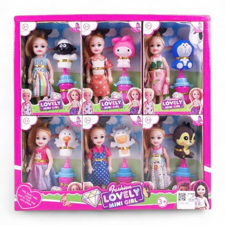 490369 LALKA BOBAS 13 cm. 6 wz. BIGTOYS