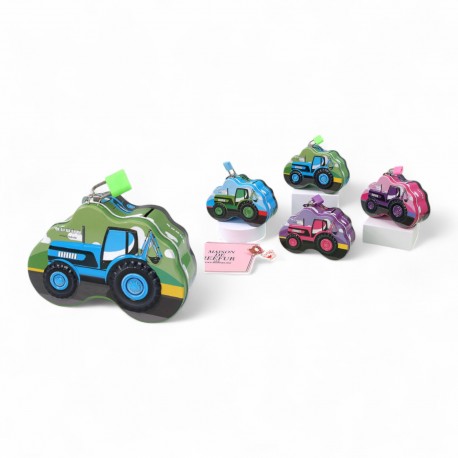 200826 SKARBONKA METALOWA PUSZKA - TRAKTOR 7&7