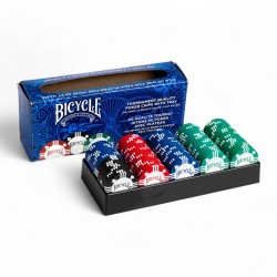 010716 BICYCLE ZESTAW DO GRY W POKERA ŻETONY CARTAMUNDI