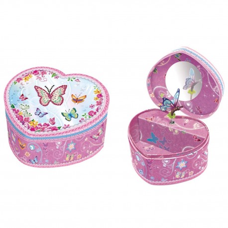 779385 SZKATUŁKA KUFEREK Z POZYTYWKĄ MOTYLKI PULIO