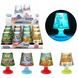 119010 LAMPKA NOCNA DINOZAUR 4 WZORY TRIFOX