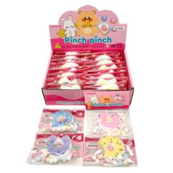 480476 SQUISHY GNIOTEK ANTYSTRESOWY DONAT PĄCZEK BIGTOYS