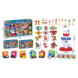 470408 ZESTAW PIESKI Z AKCESORIAMI PSIA STRAŻ BIGTOYS