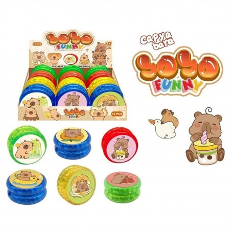 494831 YOYO JOJO DISPLAY KAPIBARA 4 KOLORY BIGTOYS