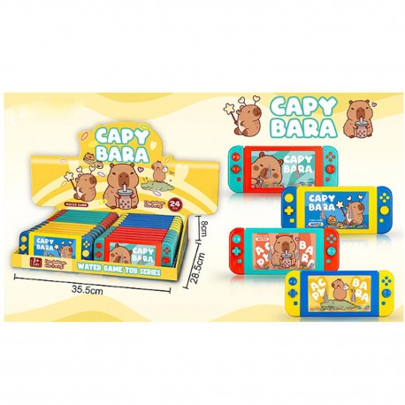 493155 GRA WODNA KAPIBARA GIERKA 4 KOLORY BIGTOYS