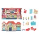 611696 DOMEK DLA LALEK PLASTIKOWY + AKCESORIA ŚW/DŹ ADAR