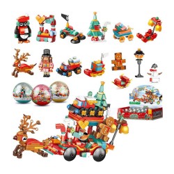 687670 KLOCKI W KULI ŚWIĄTECZNE WZORY TRIFOX