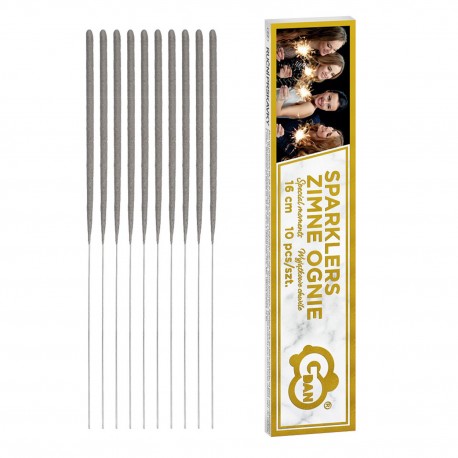 150780 ZIMNE OGNIE SZTUCZNE FAJERWERKI 16 cm GODAN