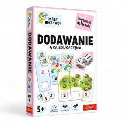 02805 TREFL GRA DLA DZIECI DODAWANIE, MAŁY ODKRYWCA
