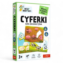 02810 TREFL GRA DLA DZIECI CYFERKI, MAŁY ODKRYWCA