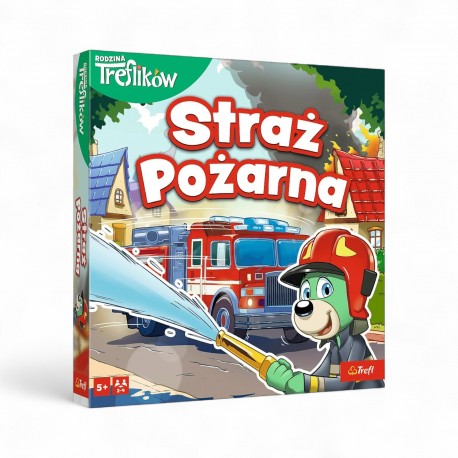 02814 TREFL GRA DLA DZIECI STRAŻ POŻARNA, RODZINA TREFLIKÓW
