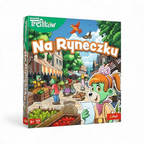 02816 TREFL GRA DLA DZIECI NA RYNECZKU, RODZINA TREFLIKÓW