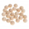 707197 KULKI DREWNIANE 14 mm 25 szt. BREWIS