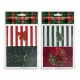 378712 KOPERTY PODARUNKOWE Z GUMKĄ CHRISTMAS 2 szt. ŚWIĘTA MIX INTERDRUK
