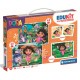 182091 CLEMENTONI PUZZLE MEMO 4W1 DORA ODKRYWCA