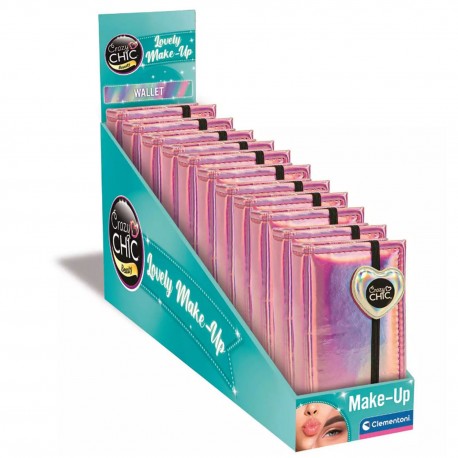 181728 CLEMENTONI CRAZY CHIC PORTFEL Z ZESTAWEM DO MAKE UP