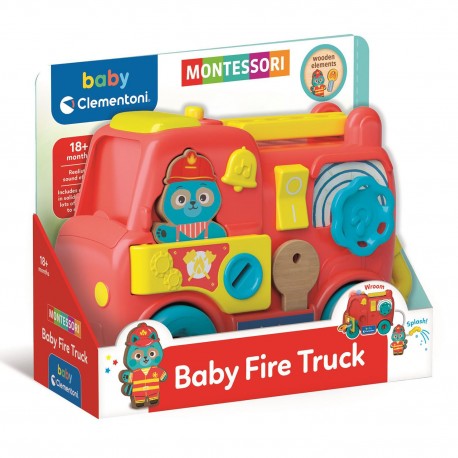 175956 CLEMENTONI CLE BABY EDU STRAŻAK MONTESSORI