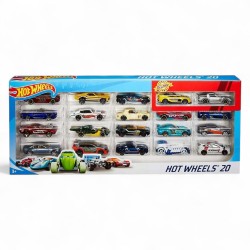 257373 HOT WHEELS ZESTAW 20 SAMOCHODZIKÓW M&Z