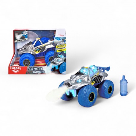 088728 DICKE TOYS ICE MONSTER 30 CM Z FUNKCJĄ PARY ŚW/DŹ M&Z