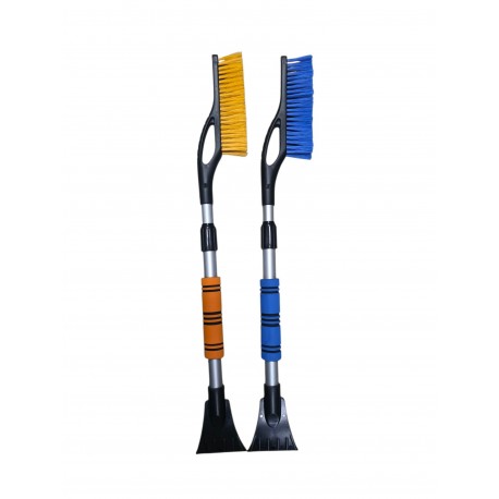 006881 SKROBACZKA DO SZYB + MIOTEŁKA TELESKOPOWA 2 KOLORY 7&7
