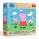 20262 TREFL PUZZLE 24 EL. ŚWINKA PEPPA, POZNAJ UROCZĄ PEPPE