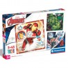 253159 CLEMENTONI PUZZLE 3X48 AVANGERS IRON MAN SUPERCOLOR