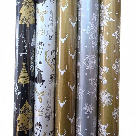 717294 PAPIER OZDOBNY 2m x 70 cm MIX WZORÓW DZIECIĘCIE/UNIWERSALNE PAW S.C.