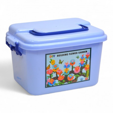 789624 KLOCKI DIY UKŁADANKA KWIATKI 100 EL. PEGAZ