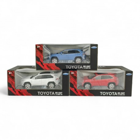 583129 METALOWY SAMOCHÓD TOYOTA RAV4 NAPĘDEM 3 wz. DROMADER