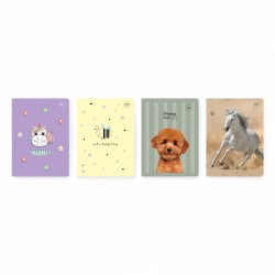 366290 ZESZYT W KRATKĘ A5 16 MIX INTERDRUK