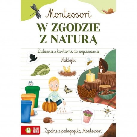 990379 Montessori. W zgodzie z naturą ZIELONA SOWA