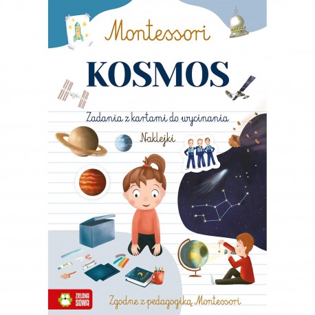 990386 Montessori. Kosmos ZIELONA SOWA