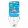166308 CANPOL BIDON NIEKAPEK Z RURKĄ SILIKONOWĄ 270 ML ZIELONY