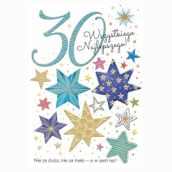 484096 KARNET A5 30 URODZINY GWIAZDY HENRY