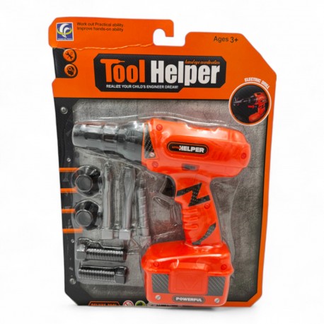 769210 ZESTAW NARZĘDZI WIERTARKA Z AKCESORIAMI NA BATERIE CABO-TOYS