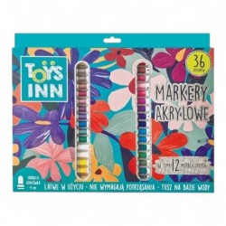299650 MARKERY AKRYLOWE 24 SZTUKI STNUX