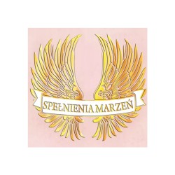 980993 KARNET KWADRATOWY ZŁOTE SKRZYDŁA HENRY