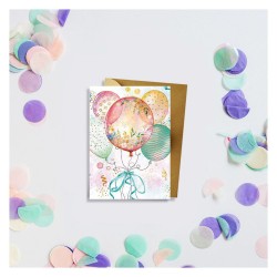 484256 KARNET MINI B8 BUKIET BALONÓW HENRY