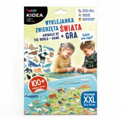 KIDEA 708541 GDZIE ONE ŻYJĄ? ZWIERZĘTA ŚWIATA