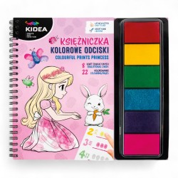 KIDEA 708671 KOLOROWE ODCISKI - KSIĘŻNICZKI