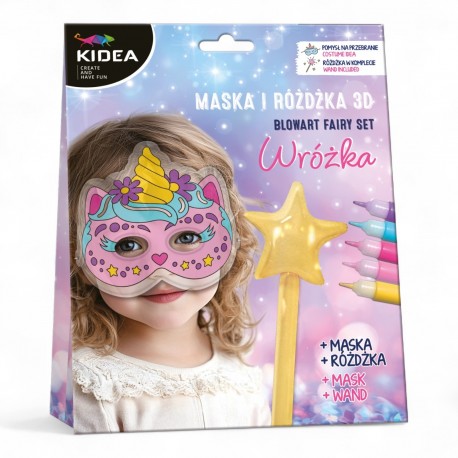 KIDEA 708695 ZESTAW 3D BLOWART WRÓŻKA