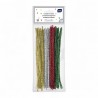 378682 DRUCIKI KREATYWNE KOLOROWE METALLIC 30 cm 32 szt. INTERDRUK